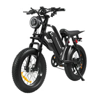 Enduro 20 Inch 1500W Ebike Adult Full Suspension E Fat Tire Mountain Bike Men's Electric Mtb Dirt Pit Bicycle US Warehouse