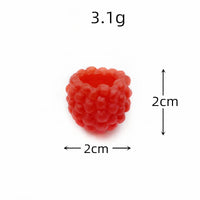 KI liangpeng Simulation PVC fruit block Strawberry Hami melon cut model DIY food accessory decoration photography prop