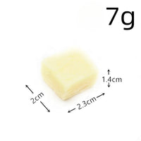 KI liangpeng Simulation PVC fruit block Strawberry Hami melon cut model DIY food accessory decoration photography prop