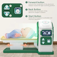 HKM-555219 Kids Doctor Playset with Toy Stethoscope and Medical Tools for Pretend Play Ages 5 and Up