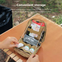 HKM-600851 Portable Multifunctional Storage Bag for Outdoor Camping and Hiking – Adjustable Oxford Sports Bag