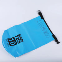 HKM-092371 PVC Tarpaulin Waterproof Dry Bag with Shoulder Straps - 5L, Multiple Colours Available