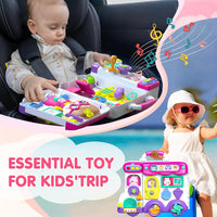 HKM-182419 Montessori Busy Board for Babies and Toddlers - Educational Toy for Early Development