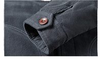 HKM-685011 Winter Jackets Lamb Down Casual Work Clothes Thickened Plush Cotton Corduroy Jackets Baseball Camping Sports Men's Coats