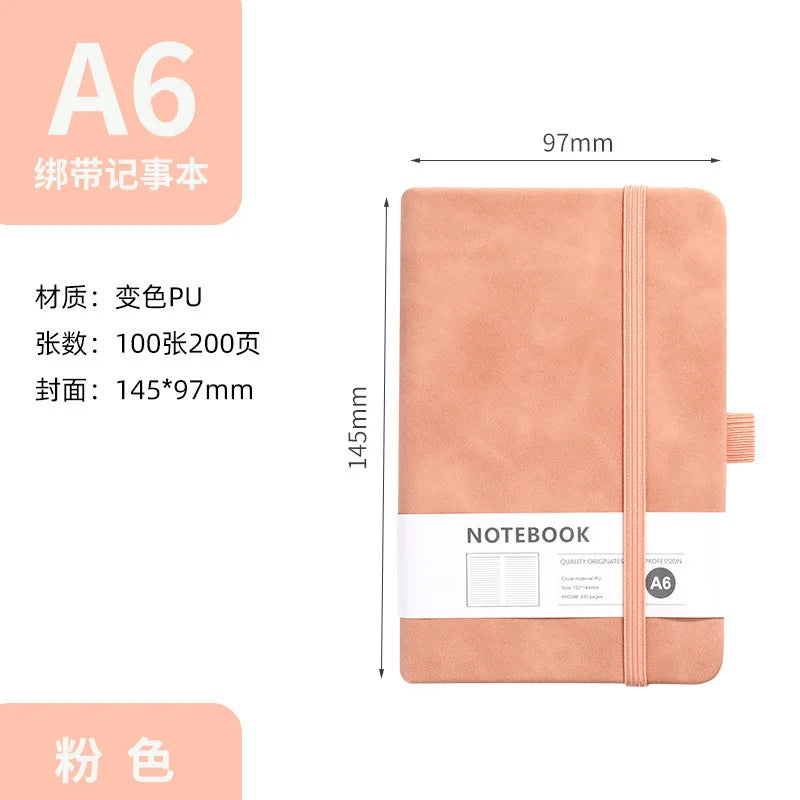 KTX-308499 Customizable PU Cover Hardcover Notebook Diary for Office and School Use