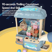 HKM-933779 Mini Doll Catching Machine for Kids - Coin-Operated Toy for Home Use