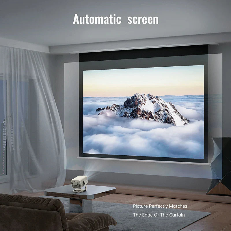 KTX-908755 Smart Home Cinema R2 Pro Projector with Auto Keystone and Obstacle Avoidance Technology