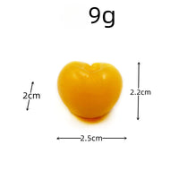KI liangpeng Simulation PVC fruit block Strawberry Hami melon cut model DIY food accessory decoration photography prop