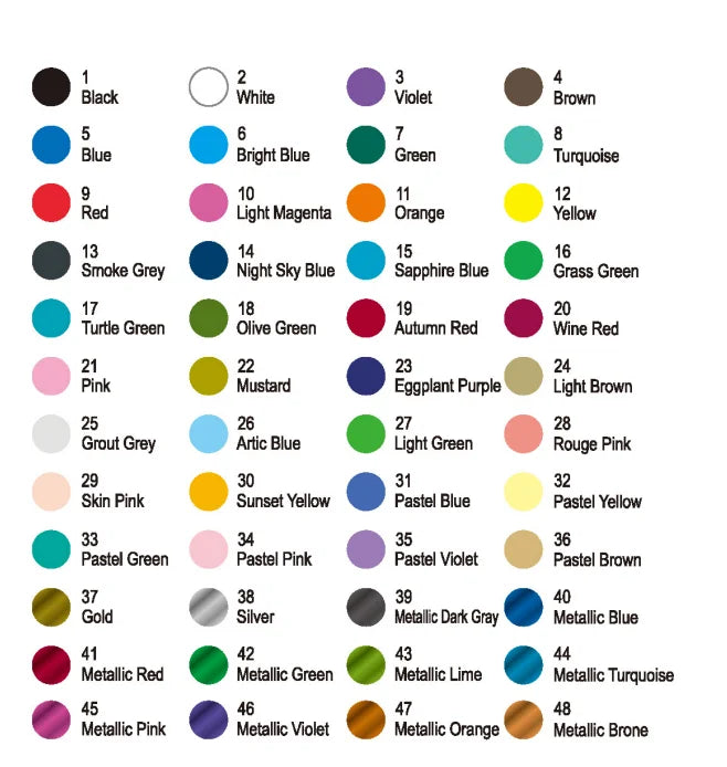 KTX-230611 Water-Resistant Acrylic Paint Markers, 64 Colours, Extra Fine Tip, Opaque Ink, Ideal for Various Surfaces