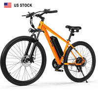 Qlife Racer 27.5 Inch 21 Speed Cycle Battery Electric Mountain Bike with Lithium Battery