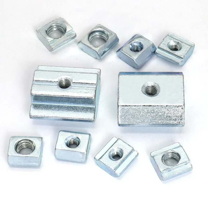KTX-426963 M3 M4 M5 Slider Nuts for Solar Rail Installation, Compatible with M3 Thread Nut Blocks