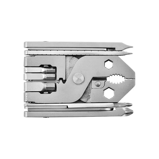 KTX-739987 25-in-1 Stainless Steel Folding Multi-Function Plier with Screwdriver for Outdoor Use