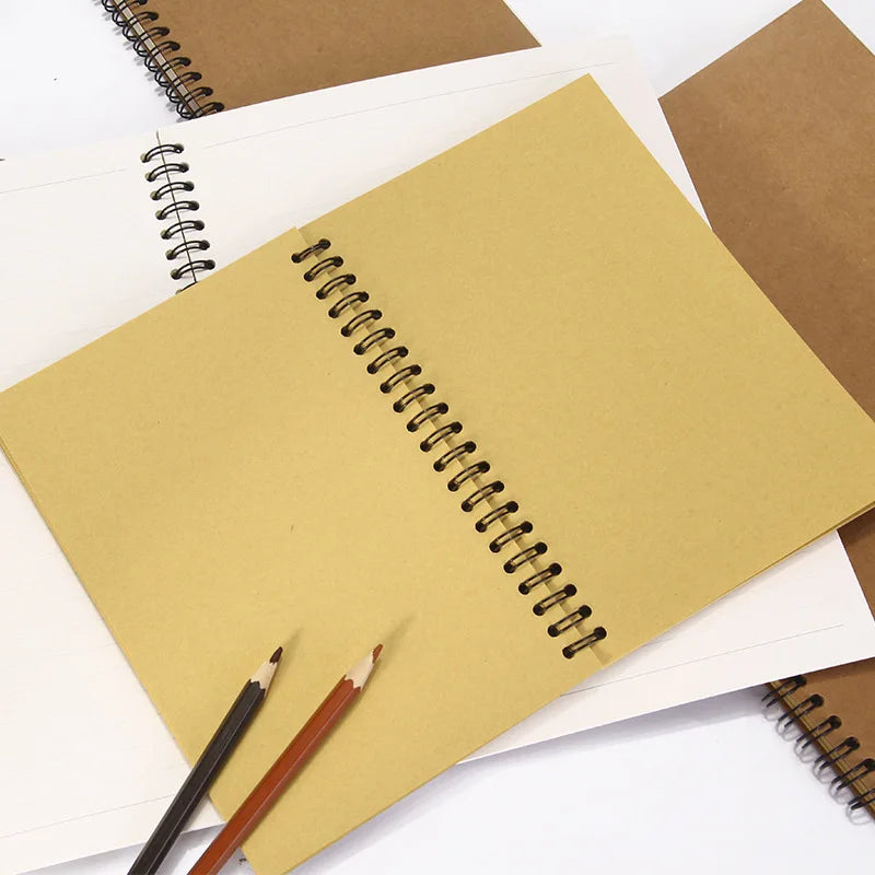 KTX-818131 Pocket-Sized Spiral Notebooks - 5 Pack with 180 Ruled Pages for Writing and Drawing