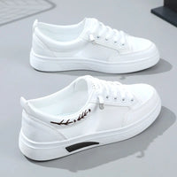 HKM-114451 K1012 New Mesh Women's Board Shoes Summer Thick Sole Versatile Sports Shoes Casual Student Running Shoes