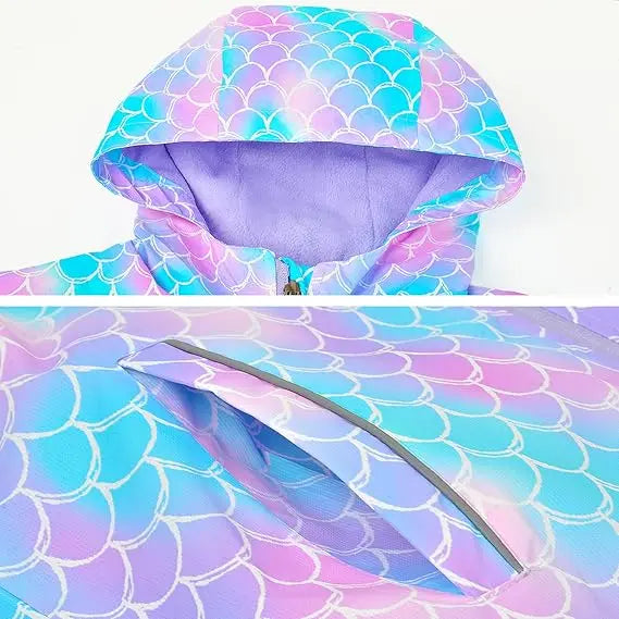 KTX-604819 Girls Softshell Jacket Comfortable Winter Girls 'outerwear