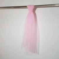 Swiss Dot Tulle Chair Sashes Organza Chair Back Bow Sheer Yarn Chair Covers for Wedding Banquet Party Event Decoration