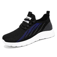 HKM-360787 B-9902 Men's Casual Sports Running Shoes with Fresh and Breathable Mesh and Soft and Comfortable Sole