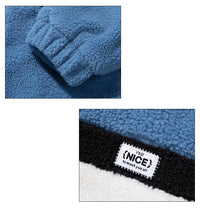 HKM-570899 Men's Lamb Fleece and Thick Cotton Stand Collar Puffer Jacket Winter Clothing Jacket for Men Men's Jackets