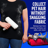 HKM-373267 Reusable Self-Cleaning Pet Hair Remover Roller for Carpets and Upholstery