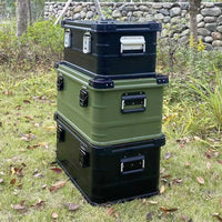 Self-Driving Travel Necessary Aluminum Storage Box Factory Supplied Oversized Outdoor Camping Metal Storage Box