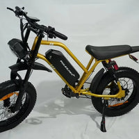 Enduro 20 Inch 1500W Ebike Adult Full Suspension E Fat Tire Mountain Bike Men's Electric Mtb Dirt Pit Bicycle US Warehouse