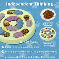 HKM-700947 Interactive Dog Puzzle Toy - Slow Feeder and Treat Dispenser for Engaging Play and Training