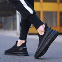 HKM-836499 JSYWD-222 New Men's Mesh Running Sports Shoes Comfortable Sports Shoes Men Athletic Outdoor Sneakers for Walking