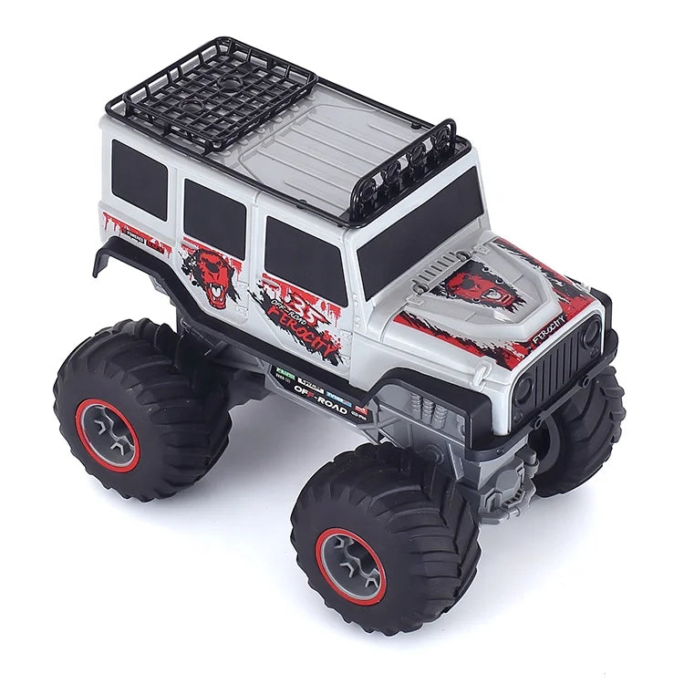 HKM-688595 High Speed 1/16 Scale 4WD Remote Control Monster Stunt Car, Speed 8km/h, Indoor-Outdoor Use