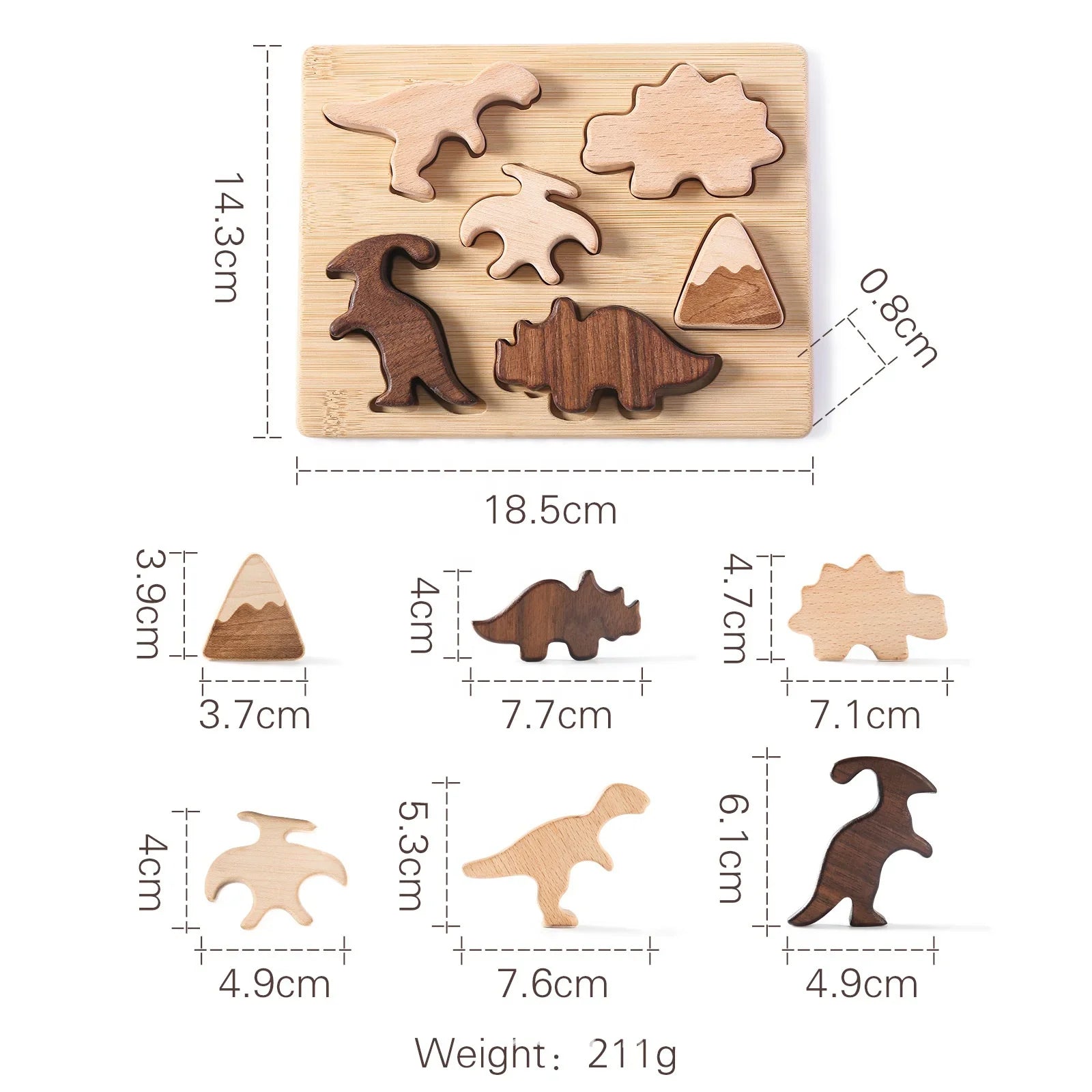 KTX-162771 3D Arabic Wooden Block Toy Set for Preschool Learning - Islamic Educational Toy for Kids