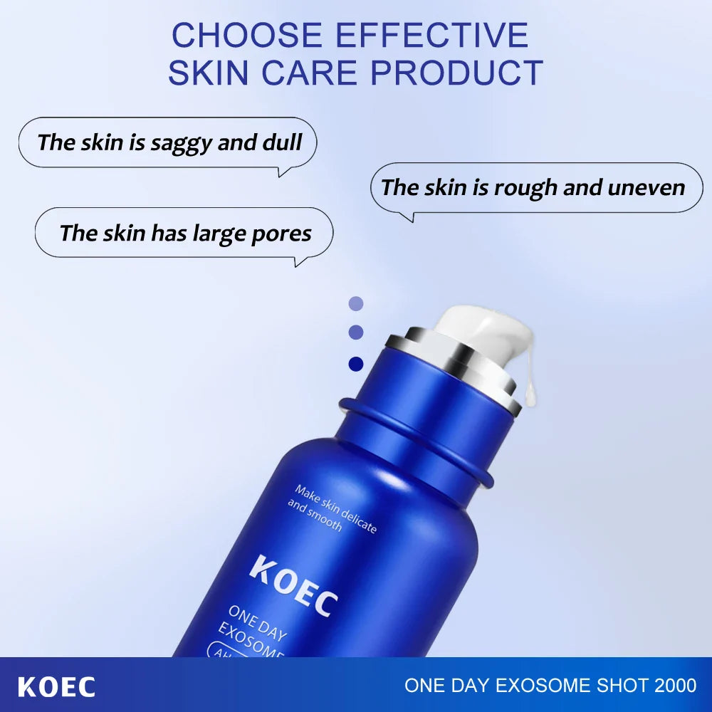 HKM-915475 One Day Zero Exosome Shot Pore Care Skin Serum for Moisturised and Refined Skin