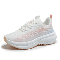 HKM-917843 K2509 Fashion Women Lace-up Front Walking Sneakers Shoes Comfortable Sport Outdoor Running Shoes