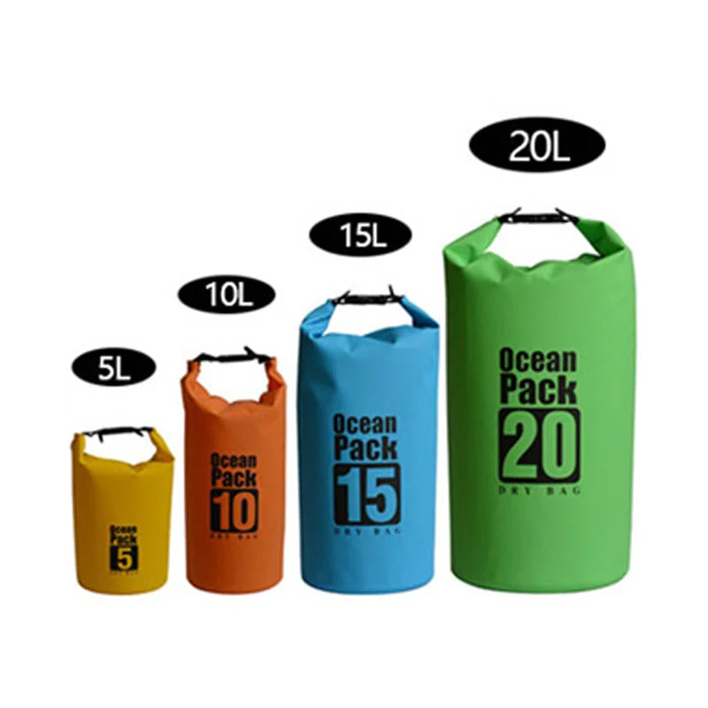 HKM-847187 Lightweight Waterproof PVC Dry Bag for Outdoor Sports and Water Activities