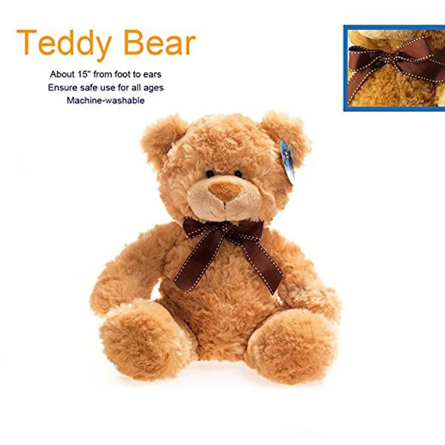 KTX-212819 Custom Plush Classic Teddy Bear Stuffed Animal