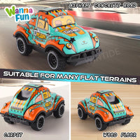 HKM-771091 1/20 Scale Electric RC Crawler with Light and Remote Control for All Ages