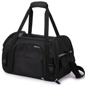 HKM-568723 Portable Multi-Function Outdoor Pet Carrier for Dogs and Cats, Soft-Sided with Zipper Closure and Oxford Material