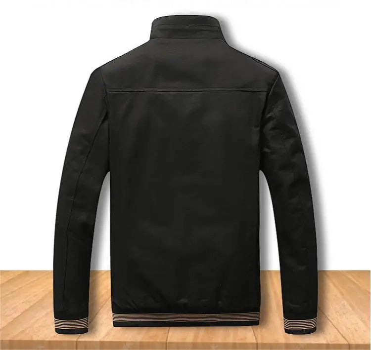 HKM-193491 Mens Winter Iacket Coat Velvet Thickened Cold Resistant Warm Windproof Waterproof Plush Standing Collar Men's Coats