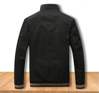 HKM-193491 Mens Winter Iacket Coat Velvet Thickened Cold Resistant Warm Windproof Waterproof Plush Standing Collar Men's Coats