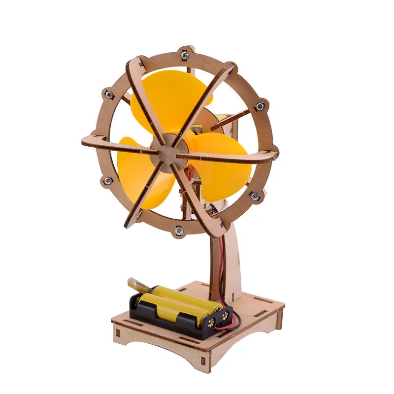 KTX-089491 STEM Educational Wooden Puzzle Kit for Kids – Science Assembly Physics Toys