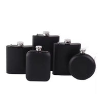 304 Stainless Steel 7ozip Black Flange Custom Mountain Is Calling Hip Flask Mini Hip Flask Leather Hip Flask
