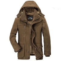 HKM-291795 Youth Cotton Blue Solid Color Zipper With Plush Loose Fit Spot Three-dimensional Patch Pocket Casual Jacket Men's Coats