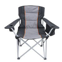 HKM-602003 Portable Folding Armchair for Outdoor Activities, Padded for Comfort During Camping, Fishing, and Beach Use