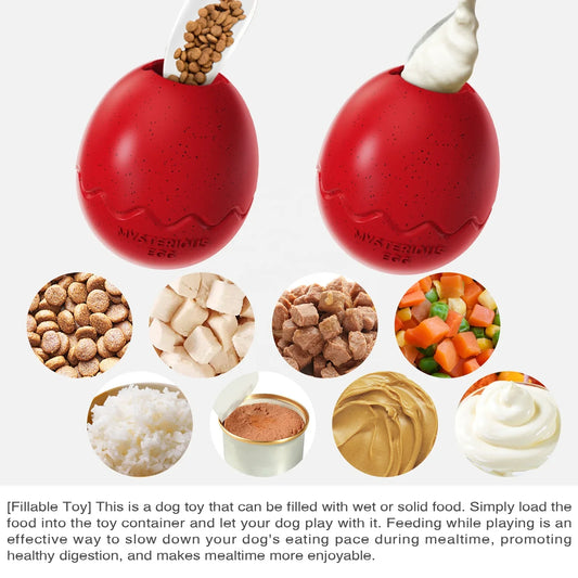 KTX-159699 Durable Indestructible Chew Toy for Large Dogs - Treat Dispensing & Stuffable Design