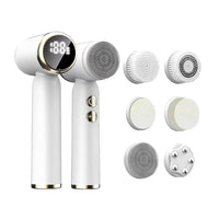 HKM-374227 Custom Multifunctional Electric Face Cleaning Brush and Facial Massager for Deep Cleansing and Exfoliation