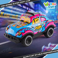 HKM-803859 27MHZ 1/20 Scale Mini Off-Road RC Truck with Luminous Features and 4-Wheel Drive