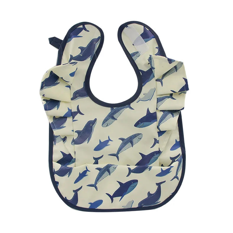 HKM-228563 High Quality OEM PU Baby Bibs for Euro Market