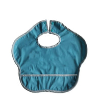 HKM-785619 Baby Bibs with PU Fabric Silicon Soft Mommy Loving Infants & Toddlers for Feeding Waterproof Warm Washable