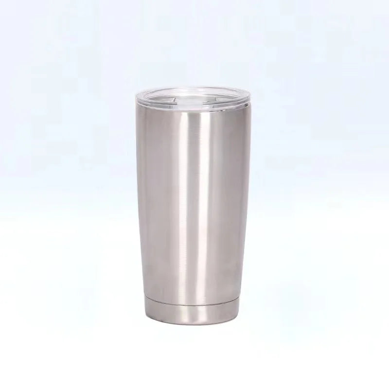 KTX-433107 Stainless Steel Double Wall Vacuum Insulated Travel Cup with Lid - Ideal for Home, Office and Car Use