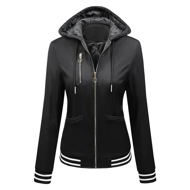 HKM-783315 Jacket Custom Winter Women's Baseball Suit Clothing Thick Plus Size Men's Jackets Standing Collar Zippered Brand Jacket