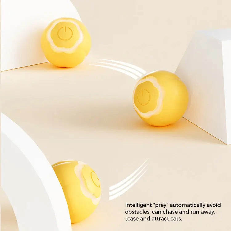 HKM-276115 Automatic Electric Rolling Cat Toy Ball for Engaging Playtime and Exercise