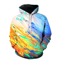 HKM-817235 OEM Custom logo Sweatshirt Long Sleeves Hoodie 3D Printed Casual Hooded Sweatshirt Clothing